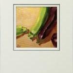 Art Print From A Still Life Painting Of Zucchini..