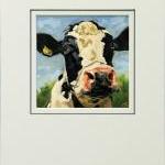 Cow Art Print, From An Original Painting,..