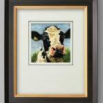 Cow Art Print, From An Original Painting,..